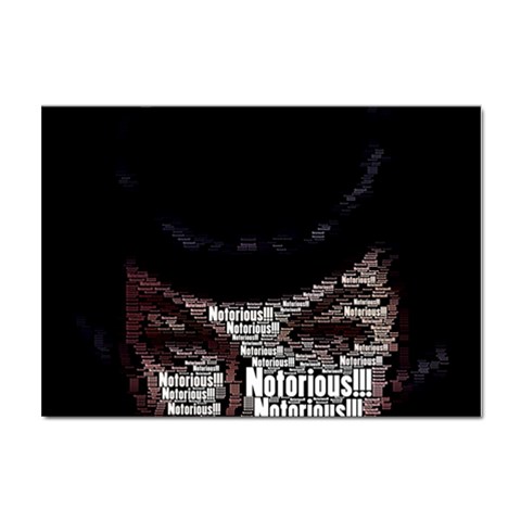 Notorious Bette Sticker A4 (100 pack) from ArtsNow.com Front