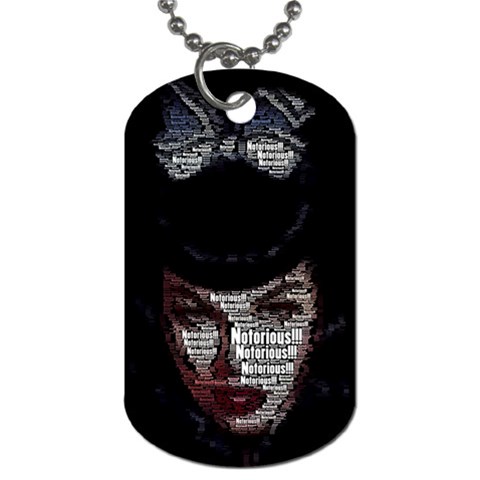 Notorious Bette Dog Tag (Two Sides) from ArtsNow.com Front