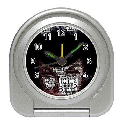 Notorious Bette Travel Alarm Clock from ArtsNow.com Front