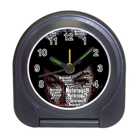 Notorious Bette Travel Alarm Clock from ArtsNow.com Front