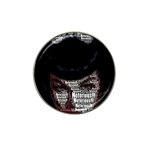 Notorious Bette Hat Clip Ball Marker from ArtsNow.com Front