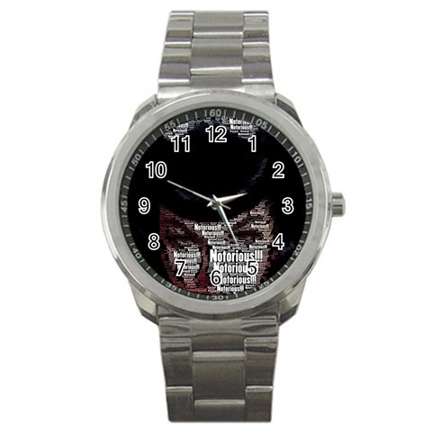 Notorious Bette Sport Metal Watch from ArtsNow.com Front