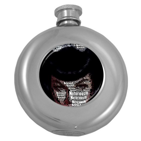 Notorious Bette Hip Flask (5 oz) from ArtsNow.com Front