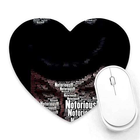 Notorious Bette Mousepad (Heart) from ArtsNow.com Front