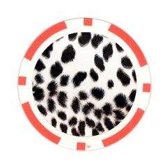 Snow Leopard	 Poker Chip Card Guard (10 pack) from ArtsNow.com Front