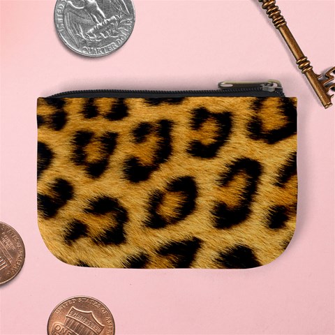 Leopard Print	 Mini Coin Purse from ArtsNow.com Back