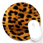 Jaguar Print	 Round Mousepad