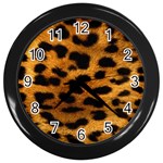 Jaguar Print	 Wall Clock (Black)