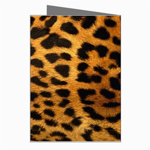 Jaguar Print	 Greeting Card from ArtsNow.com Right