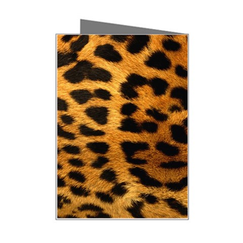 Jaguar Print	 Mini Greeting Card from ArtsNow.com Right