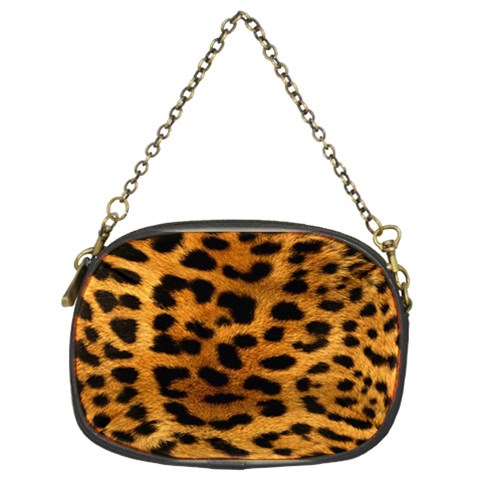 Jaguar Print	 Chain Purse (Two Sides) from ArtsNow.com Back