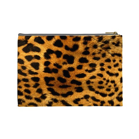 Jaguar Print	 Cosmetic Bag (Large) from ArtsNow.com Back