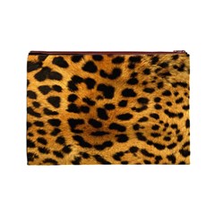 Jaguar Print	 Cosmetic Bag (Large) from ArtsNow.com Back