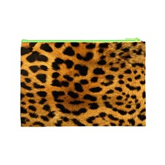 Jaguar Print	 Cosmetic Bag (Large) from ArtsNow.com Back