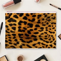 Jaguar Print	 Cosmetic Bag (XL) from ArtsNow.com Front