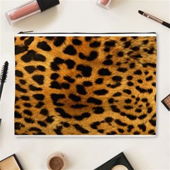 Jaguar Print	 Cosmetic Bag (XL) from ArtsNow.com Front