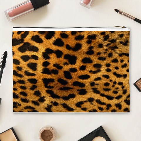 Jaguar Print	 Cosmetic Bag (XL) from ArtsNow.com Back