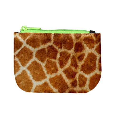 Giraffe Print	 Mini Coin Purse from ArtsNow.com Front