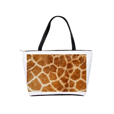 Giraffe Print	 Classic Shoulder Handbag from ArtsNow.com Back