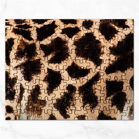 Giraffe Print Dark	 Jigsaw Puzzle (Rectangular) from ArtsNow.com Front