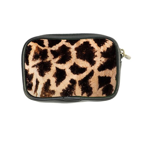 Giraffe Print Dark	 Coin Purse from ArtsNow.com Back