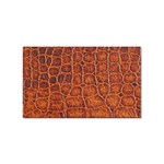 Crocodile Print	 Sticker (Rectangular)