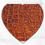 Crocodile Print	 Jigsaw Puzzle (Heart)