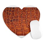 Crocodile Print	 Mousepad (Heart)