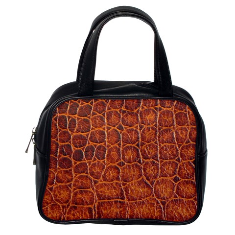 Crocodile Print	 Classic Handbag (Two Sides) from ArtsNow.com Back