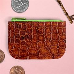 Crocodile Print	 Mini Coin Purse from ArtsNow.com Front