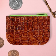 Crocodile Print	 Mini Coin Purse from ArtsNow.com Back