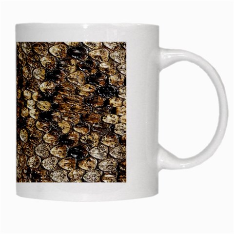 Snake Print	 White Mug from ArtsNow.com Right