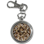 Snake Print	 Key Chain Watch