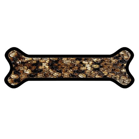 Snake Print	Magnet (Dog Bone) from ArtsNow.com Front