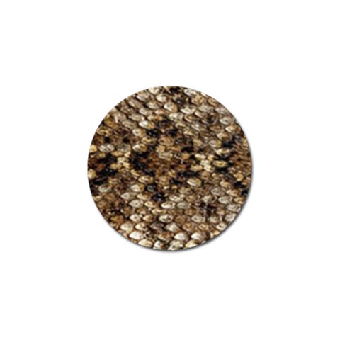 Snake Print	 Golf Ball Marker from ArtsNow.com Front