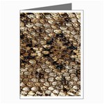 Snake Print	 Greeting Card