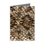 Snake Print	 Mini Greeting Card