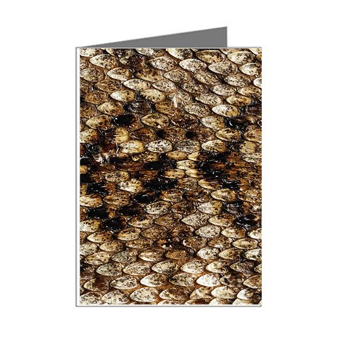 Snake Print	 Mini Greeting Cards (Pkg of 8) from ArtsNow.com Right