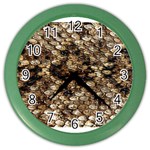 Snake Print	 Color Wall Clock