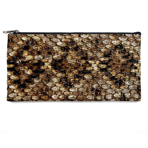 Snake Print	 Pencil Case from ArtsNow.com Front