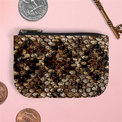 Snake Print	 Mini Coin Purse from ArtsNow.com Front