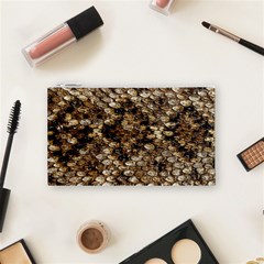 Snake Print	 Cosmetic Bag (Small) from ArtsNow.com Front