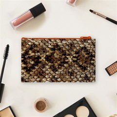 Snake Print	 Cosmetic Bag (Small) from ArtsNow.com Back