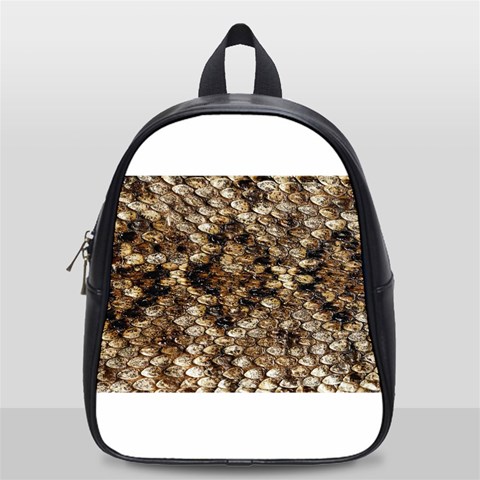 Snake Print	 School Bag (Small) from ArtsNow.com Front