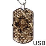 Snake Print	Dog Tag USB Flash (Two Sides)