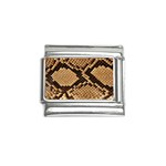 Snake Print Big	 Italian Charm (9mm)