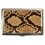 Snake Print Big	 Cigarette Money Case