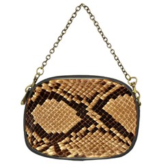 Snake Print Big	 Chain Purse (Two Sides) from ArtsNow.com Front