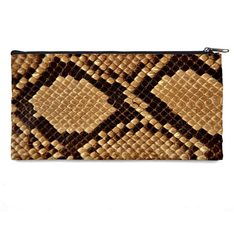 Snake Print Big	 Pencil Case from ArtsNow.com Back