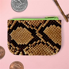 Snake Print Big	 Mini Coin Purse from ArtsNow.com Back